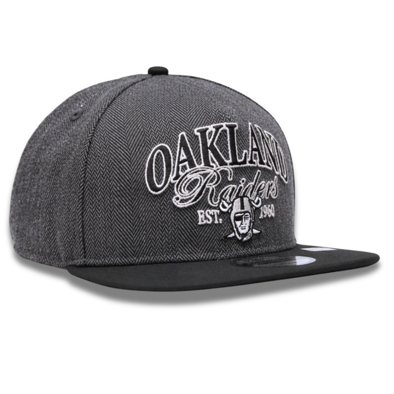 NEW ERA OAKLAND RAIDERS 9FIFTY HERRINGBONE PIRATE CAP