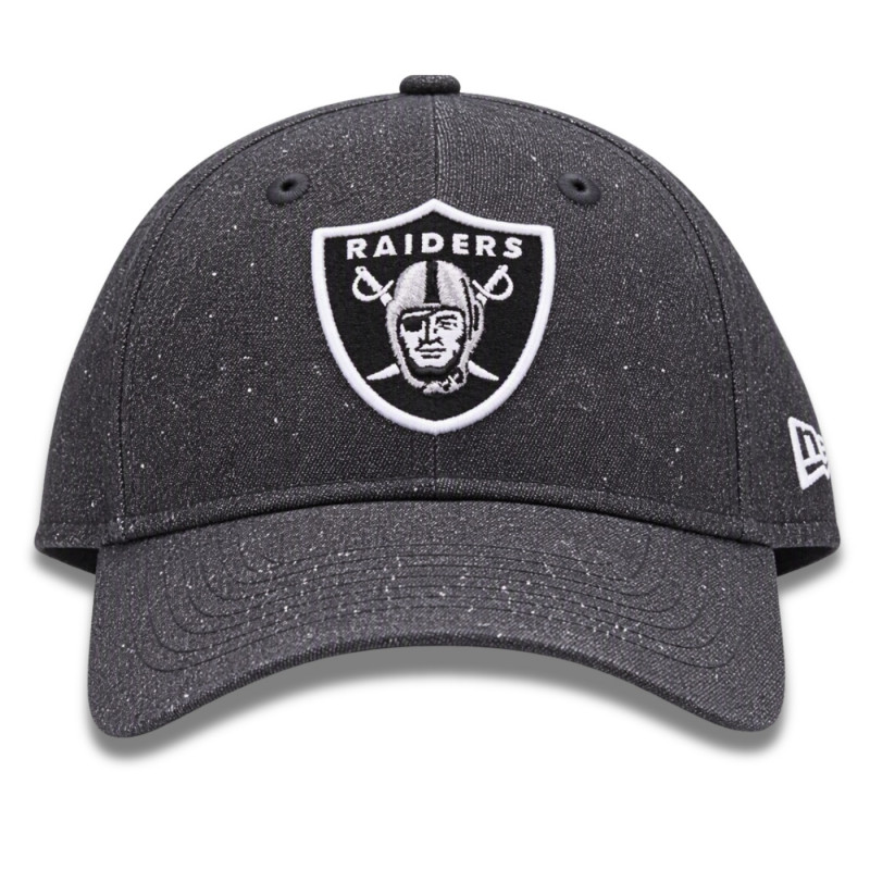 NEW ERA WOMENS RAIDERS 9TWENTY SHIMMER SHIELD CAP