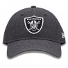 NEW ERA WOMENS RAIDERS 9TWENTY SHIMMER SHIELD CAP