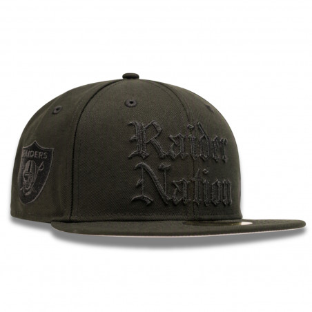 NEW ERA RAIDER NATION 59FIFTY OLE ENGLISH TONAL CHAINSTITCH CAP
