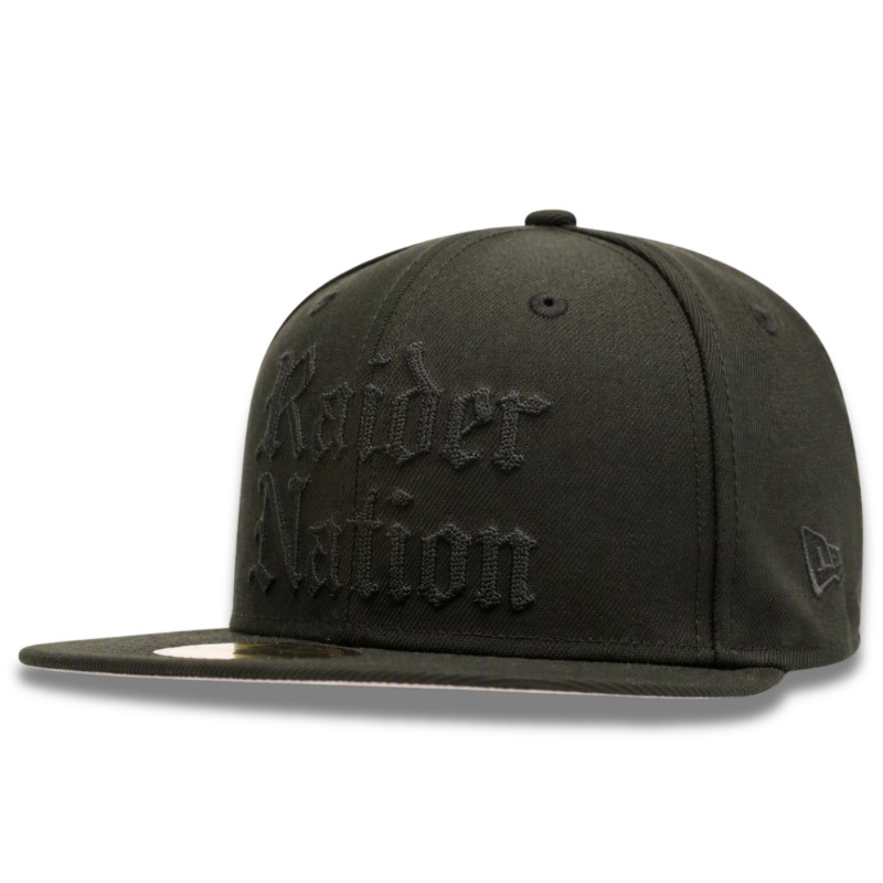 NEW ERA RAIDER NATION 59FIFTY OLE ENGLISH TONAL CHAINSTITCH CAP