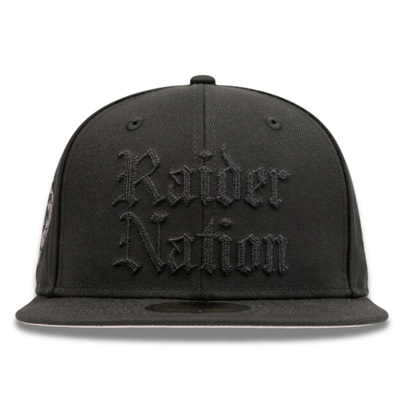 NEW ERA RAIDER NATION 59FIFTY OLE ENGLISH TONAL CHAINSTITCH CAP