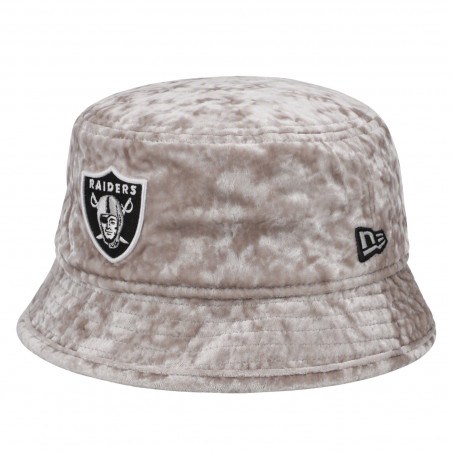 NEW ERA WOMENS RAIDERS VELVET BUCKET HAT
