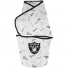 NEWBORN RAIDERS BABY COCOON 2-PIECE SWADDLE SET