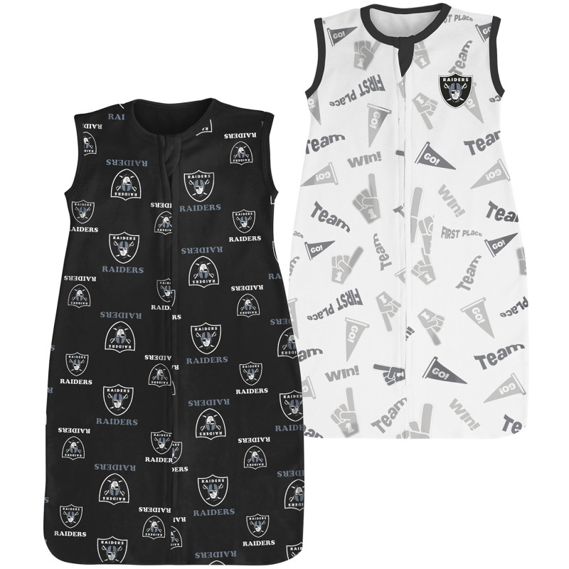 INFANT RAIDERS SNUG AS A BUG SWADDLE SET