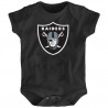 NEWBORN RAIDERS SHIELD LOGO ONESIE