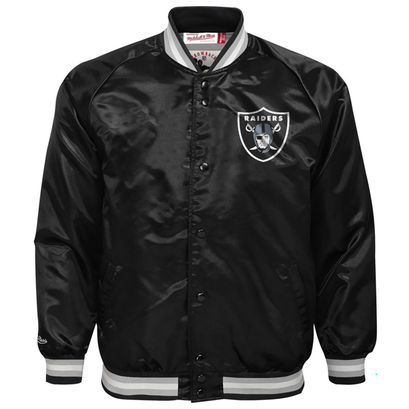 MITCHELL & NESS RAIDERS YOUTH SATIN JACKET