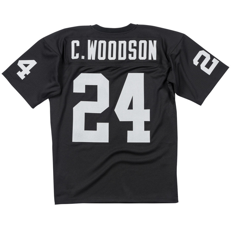MITCHELL & NESS RAIDERS CHARLES WOODSON 2002 AUTHENTIC JERSEY