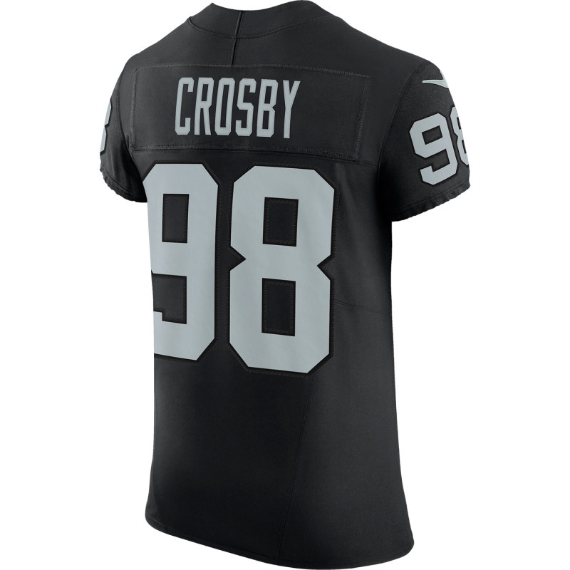 NIKE RAIDERS MAXX CROSBY VAPOR ELITE JERSEY