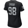 NIKE WOMENS RAIDERS MAXX CROSBY GAME JERSEY