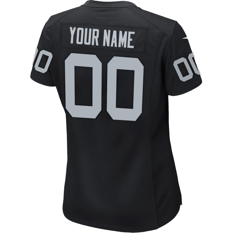 NIKE WOMENS RAIDERS CUSTOM GAME JERSEY
