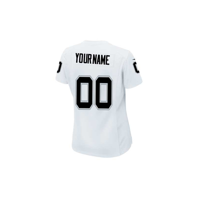 NIKE WOMENS RAIDERS CUSTOM GAME JERSEY