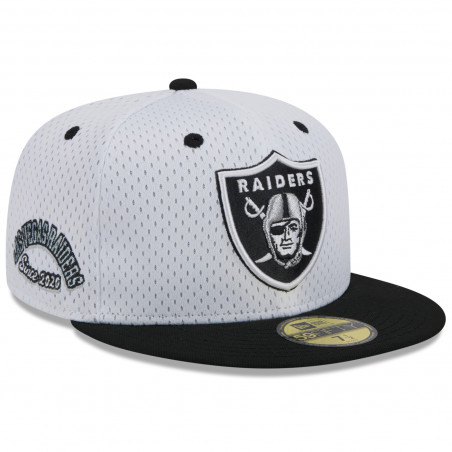 NEW ERA LAS VEGAS RAIDERS 59FIFTY JERSEY MESH CAP