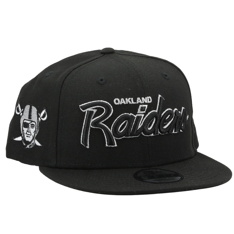 NEW ERA 9FIFTY OAKLAND RAIDERS PIRATE SCRIPT CAP