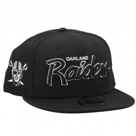 NEW ERA 9FIFTY OAKLAND RAIDERS PIRATE SCRIPT CAP