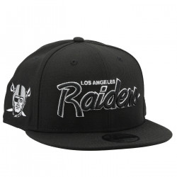 LOS ANGELES RAIDERS キャップ NEW ERA 9FIFTY LOS ANGELES RAIDERS SHIELD SCRIPT CAP
