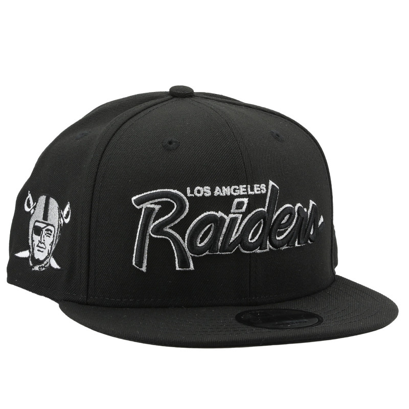 NEW ERA 9FIFTY LOS ANGELES RAIDERS SHIELD SCRIPT CAP