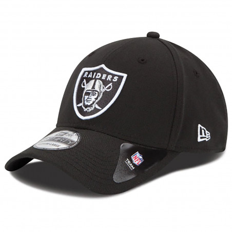NEW ERA RAIDERS 39THIRTY SHIELD LOGO CAP