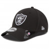 NEW ERA RAIDERS 39THIRTY SHIELD LOGO CAP