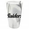 RAIDERS WHITE 16OZ SILICONE PINT GLASS