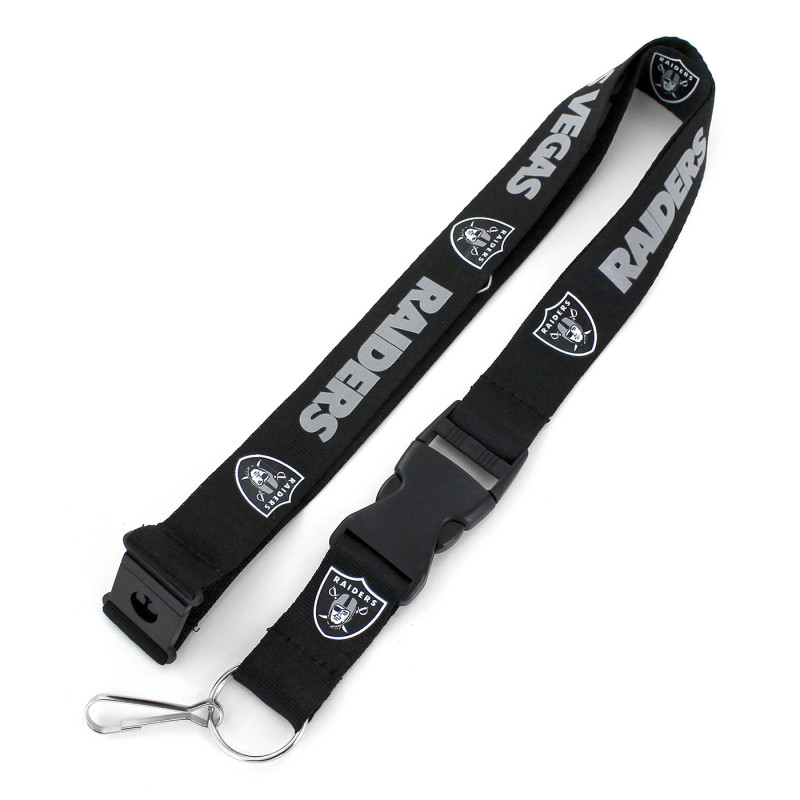 LAS VEGAS RAIDERS LOGO LANYARD