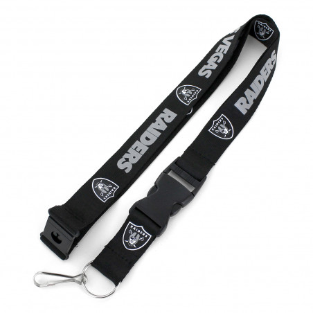 LAS VEGAS RAIDERS LOGO LANYARD