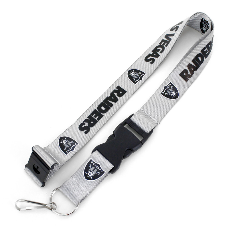LAS VEGAS RAIDERS LOGO LANYARD