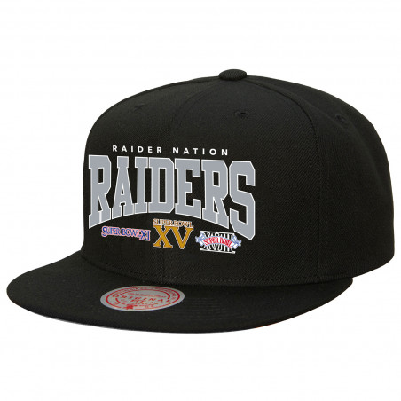 MITCHELL & NESS CHAMP STACK SNAPBACK CAP