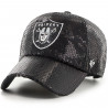 '47 WOMENS RAIDERS DAZZLE LOGO CLEAN UP CAP