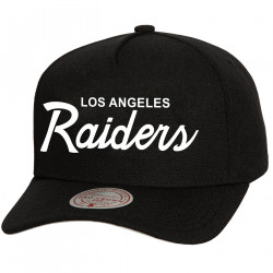 MITCHELL & NESS LOS ANGELES RAIDERS SCRIPT PRO PINCH CAP