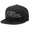 NEW ERA 9FIFTY LAS VEGAS RAIDERS BLACK SCRIPT CAP