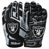 RAIDERS ADULT STRETCH FIT GLOVES