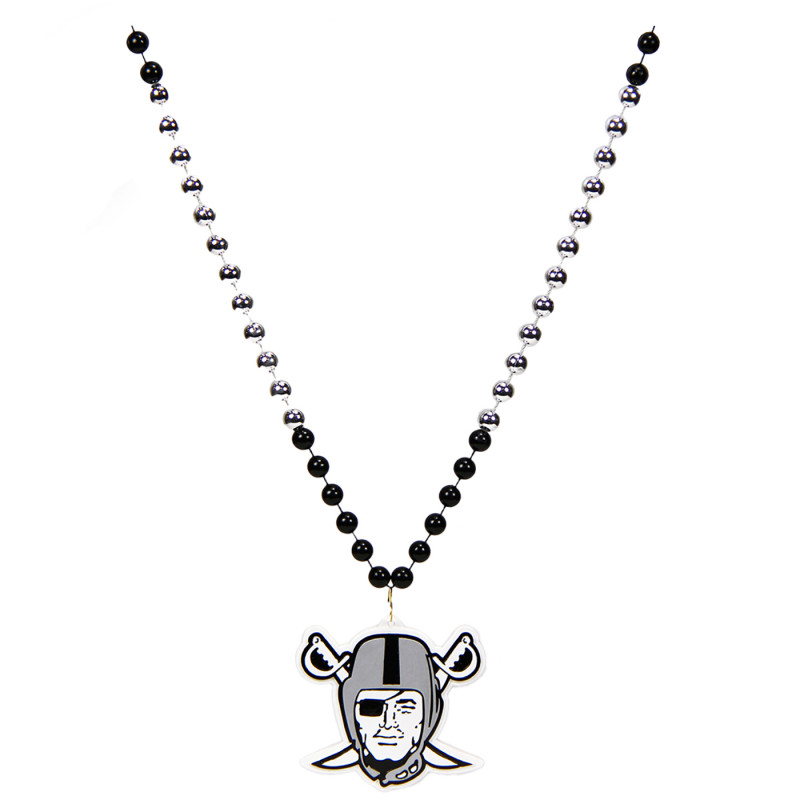 RAIDERS PIRATE LOGO BEADS