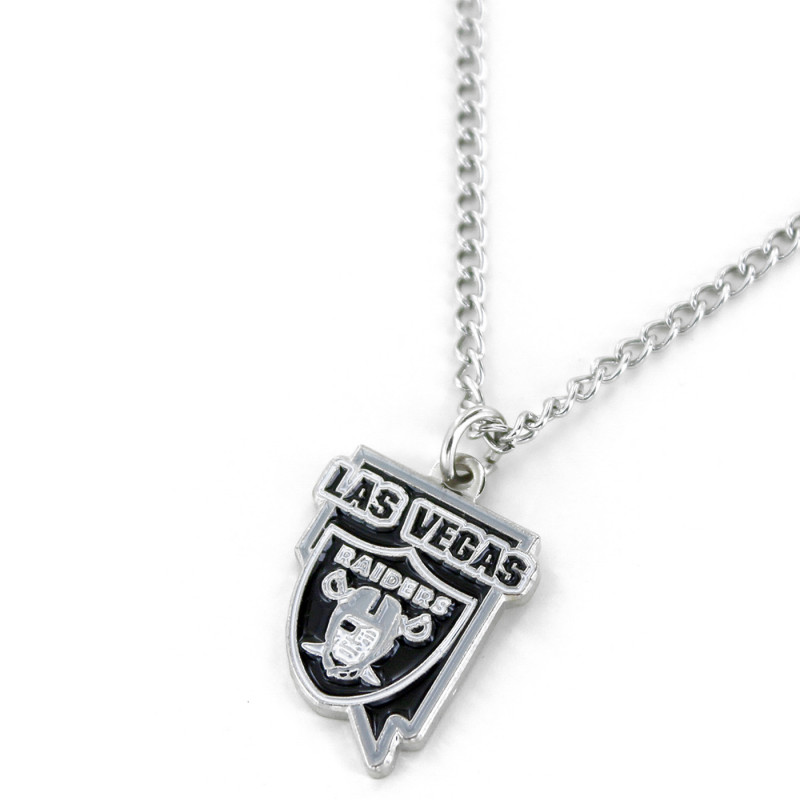 WOMENS LAS VEGAS RAIDERS STATE PENDANT