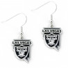 WOMENS LAS VEGAS RAIDERS STATE DANGLER EARRINGS