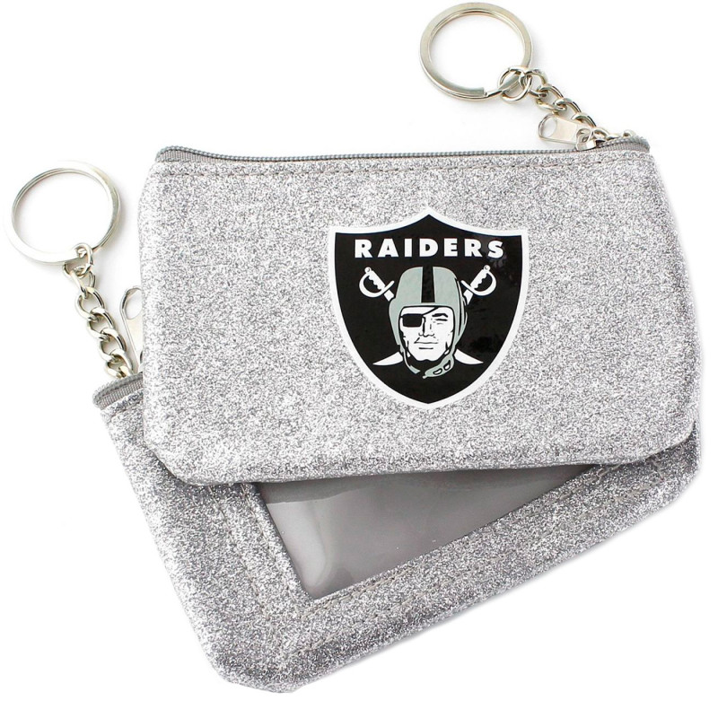 RAIDERS COLOR SPARKLE COIN ID PURSE