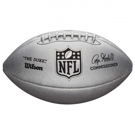 NFL DUKE SILVER REPLICA FOOTBALL