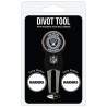 LAS VEGAS RAIDERS DIVOT TOOL AND BALL MARKER SET