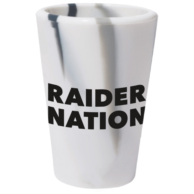 RAIDER NATION SILICONE SHOT GLASS