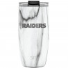 RAIDERS 16OZ CARRARA MARBLE VOYAGER TUMBLER