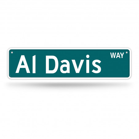 AL DAVIS WAY STREET SIGN
