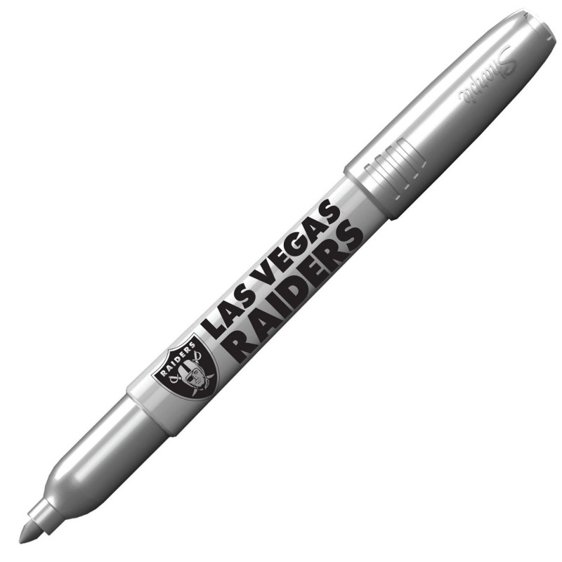 LAS VEGAS RAIDERS SILVER SHARPIE PEN