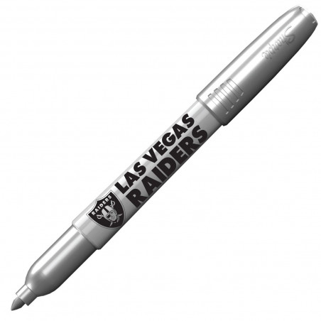 LAS VEGAS RAIDERS SILVER SHARPIE PEN