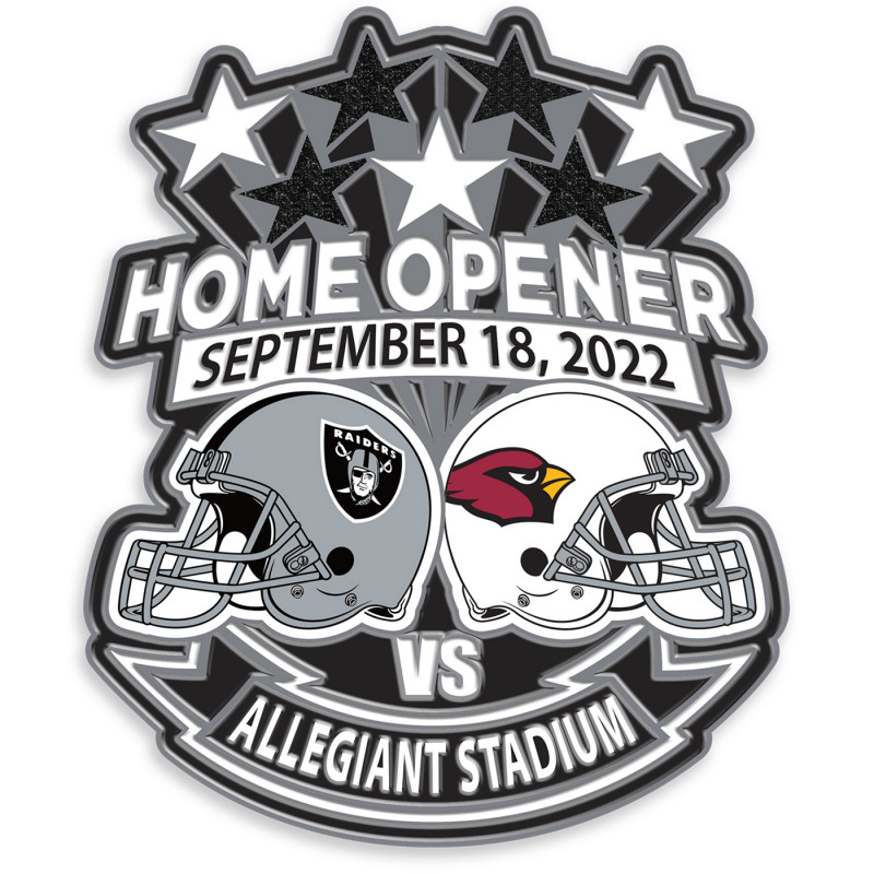 RAIDERS VS.CARDINALS 2022 GAME DAY PIN