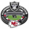 RAIDERS VS.CHIEFS 2022 GAME DAY PIN