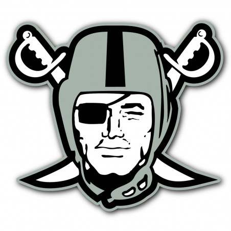 RAIDERS PIRATE LOGO PIN