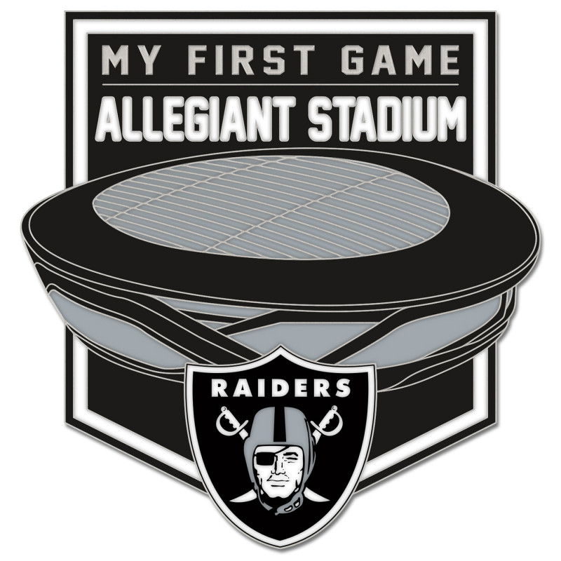 RAIDERS MY FIRST GAME PIN