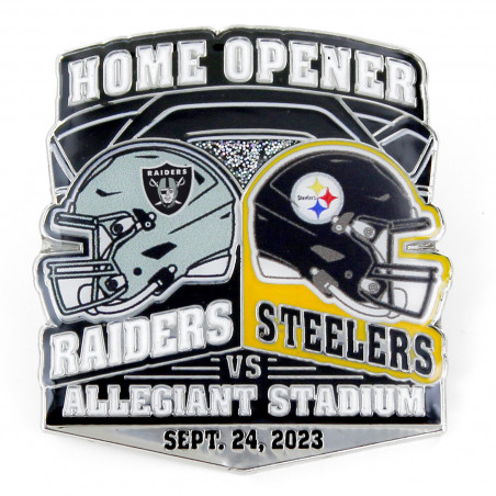 RAIDERS VS.STEELERS 2023 GAME DAY PIN