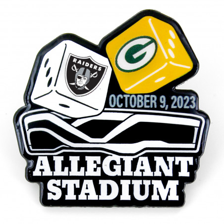 RAIDERS VS.PACKERS 2023 GAME DAY PIN