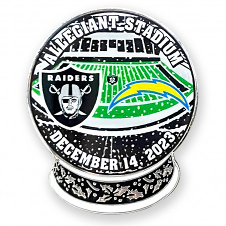 RAIDERS VS.CHARGERS 2023 GAME DAY PIN